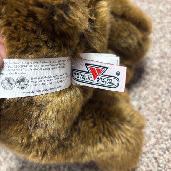 Lelly National Geographic Grizzly Bear with Baby plush toy - Picture 6 of 8